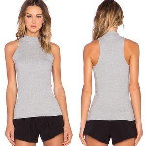 VIKTORIA + WOODS Society racerback tank mock neck sz 1 S